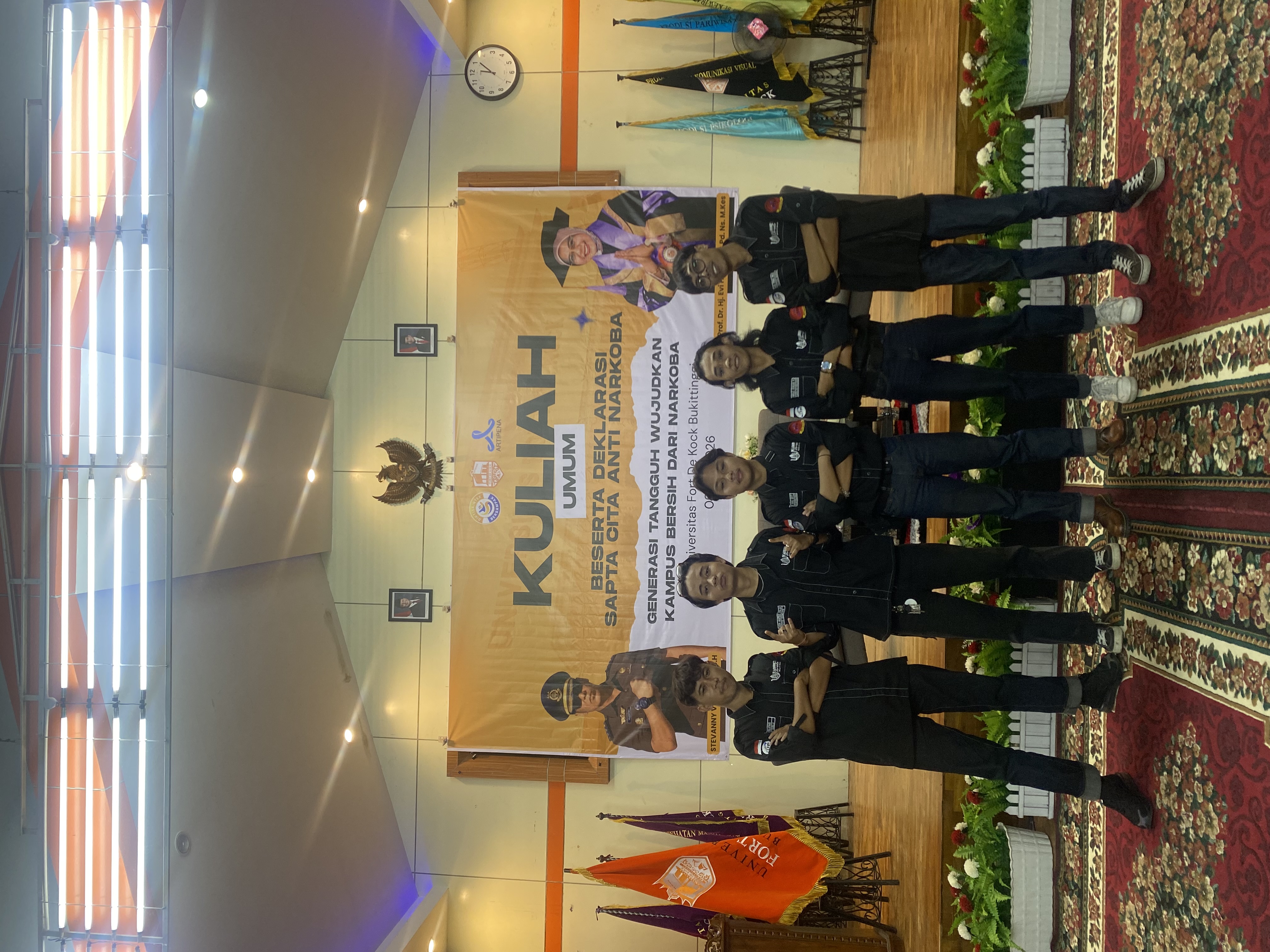 Kuliah Umum dan Deklarasi Sapta Cipta Anti Narkoba: Generasi Tangguh, Wujudkan Kampus Bersih dari Narkoba